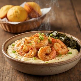 Heritage Catch Shrimp & Grits Dinner