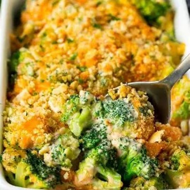 Broccoli & Rice Casserole.