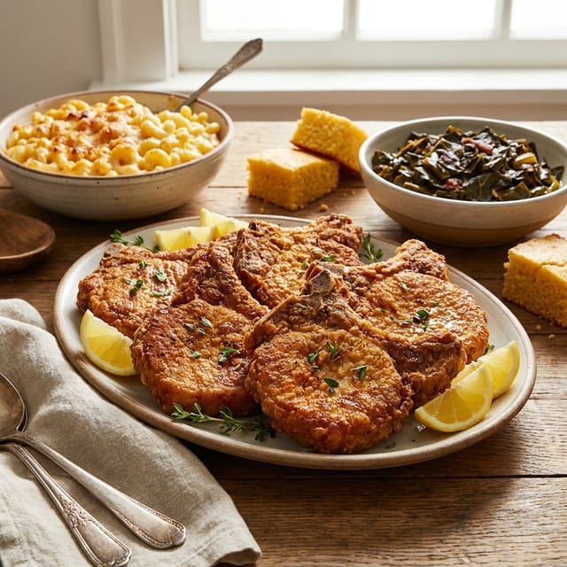 Pork Chop Family Feast.