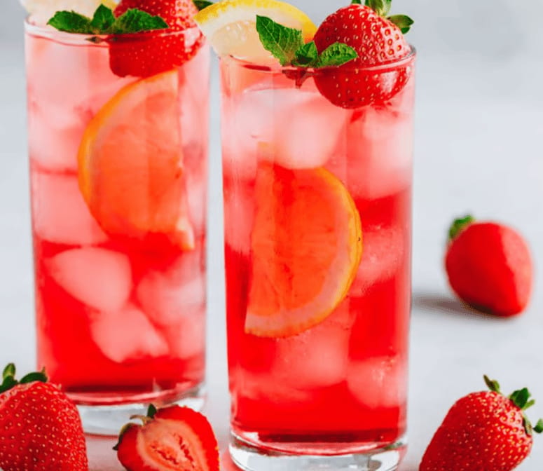 Shane's Strawberry Lemonade.