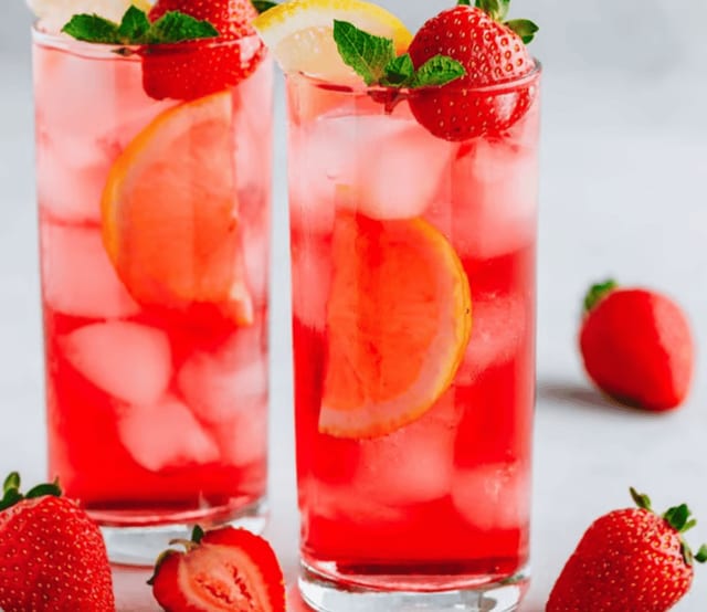 Shane's Strawberry Lemonade.