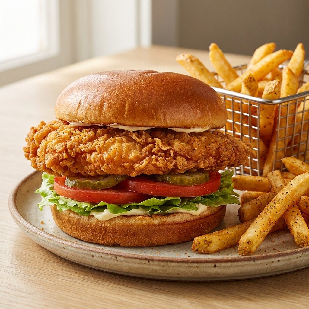 Chicken Breast Supreme Combo.
