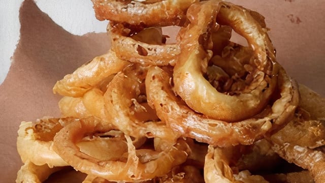 Battered Onion Rings.
