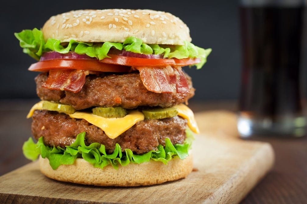 The Achilles Burger Combo.