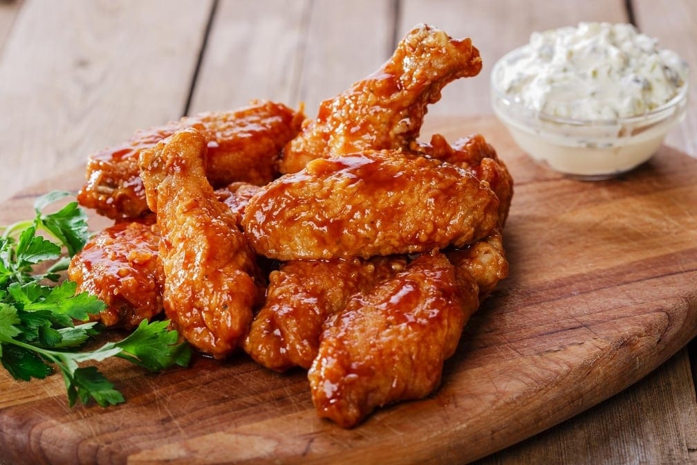 6pc Party Wings.
