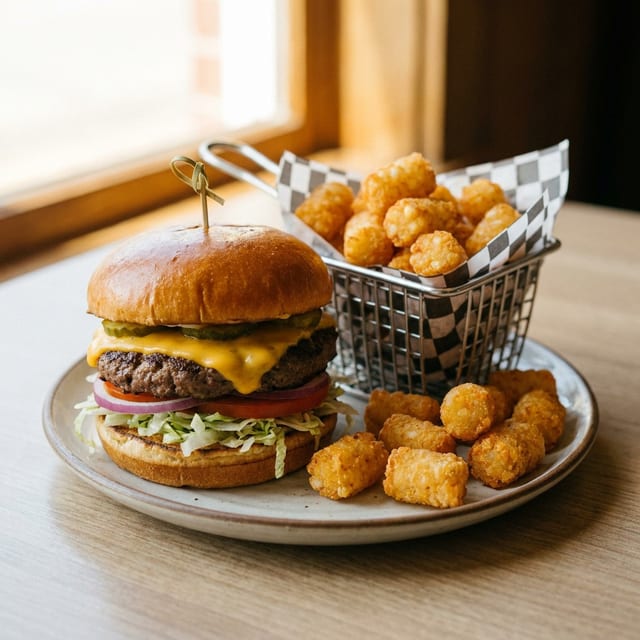 Baby Shane Classic Burger.