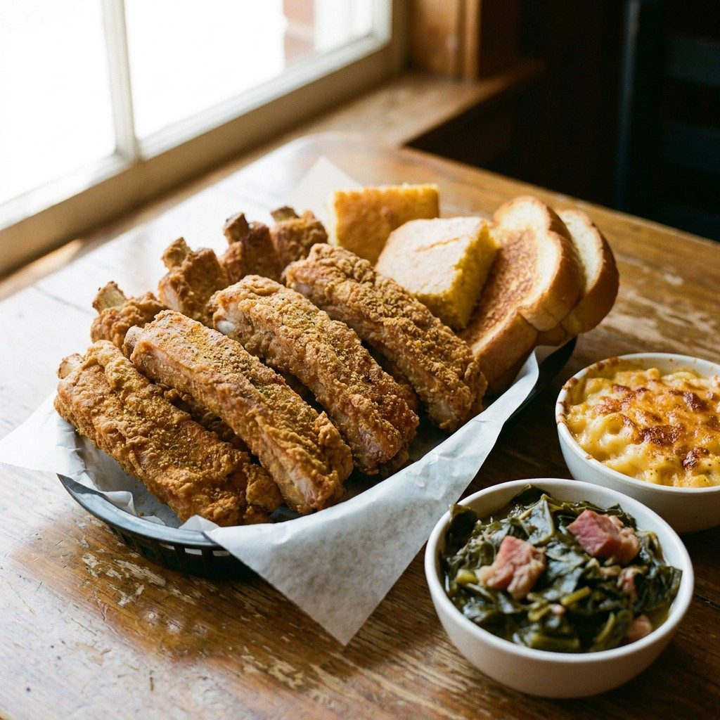 Fried Rib Family Feast.