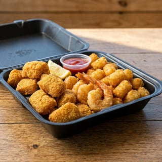Heritage Catch Catfish Nuggets & Shrimp Dinner