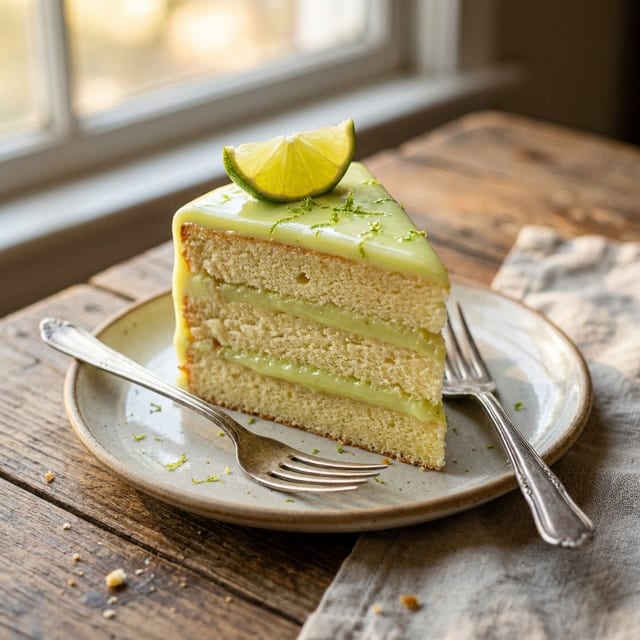 Key Lime Pound Cake.