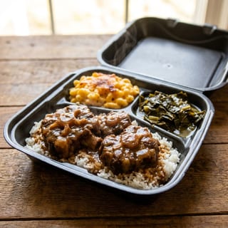 Oxtails Heritage Plate