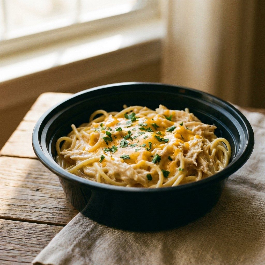 Chicken Spaghetti Bowl.