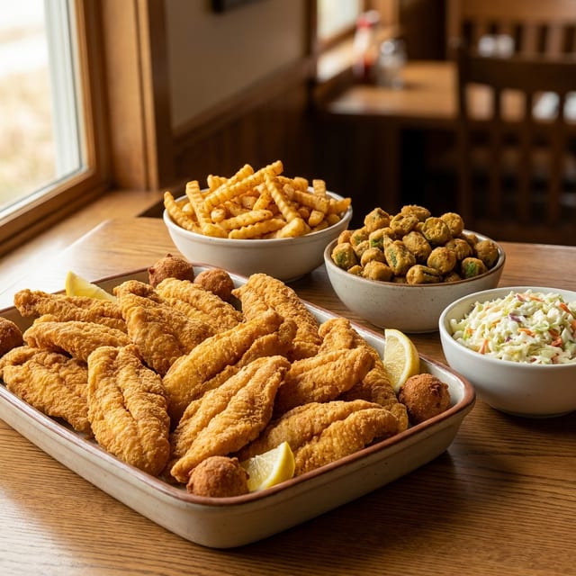 8PC Fried Fish Family Feast.