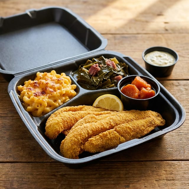 Heritage Catch 2pc Fish Dinner.