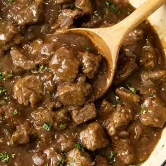 Beef Tips.