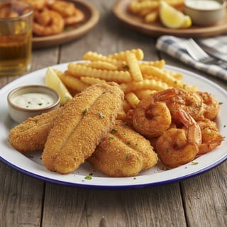 Heritage Catch Fish & Shrimp Combo